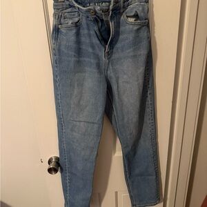American Eagle Outfitters High Rise Light Blue Jeans